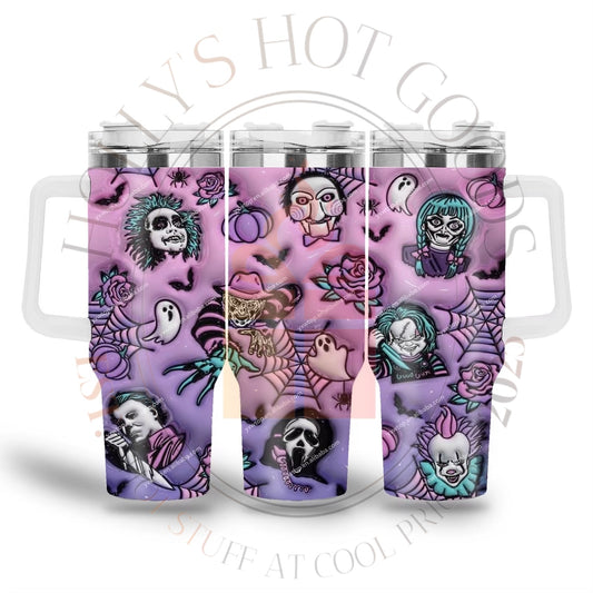 Girly Horror Tumbler